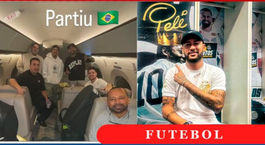 Neymar chega hoje ao Brasil e assina com o Santos: vídeo de despedida explode nas redes sociais